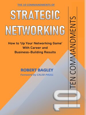 cover image of 10 Commandments of Strategic Networking